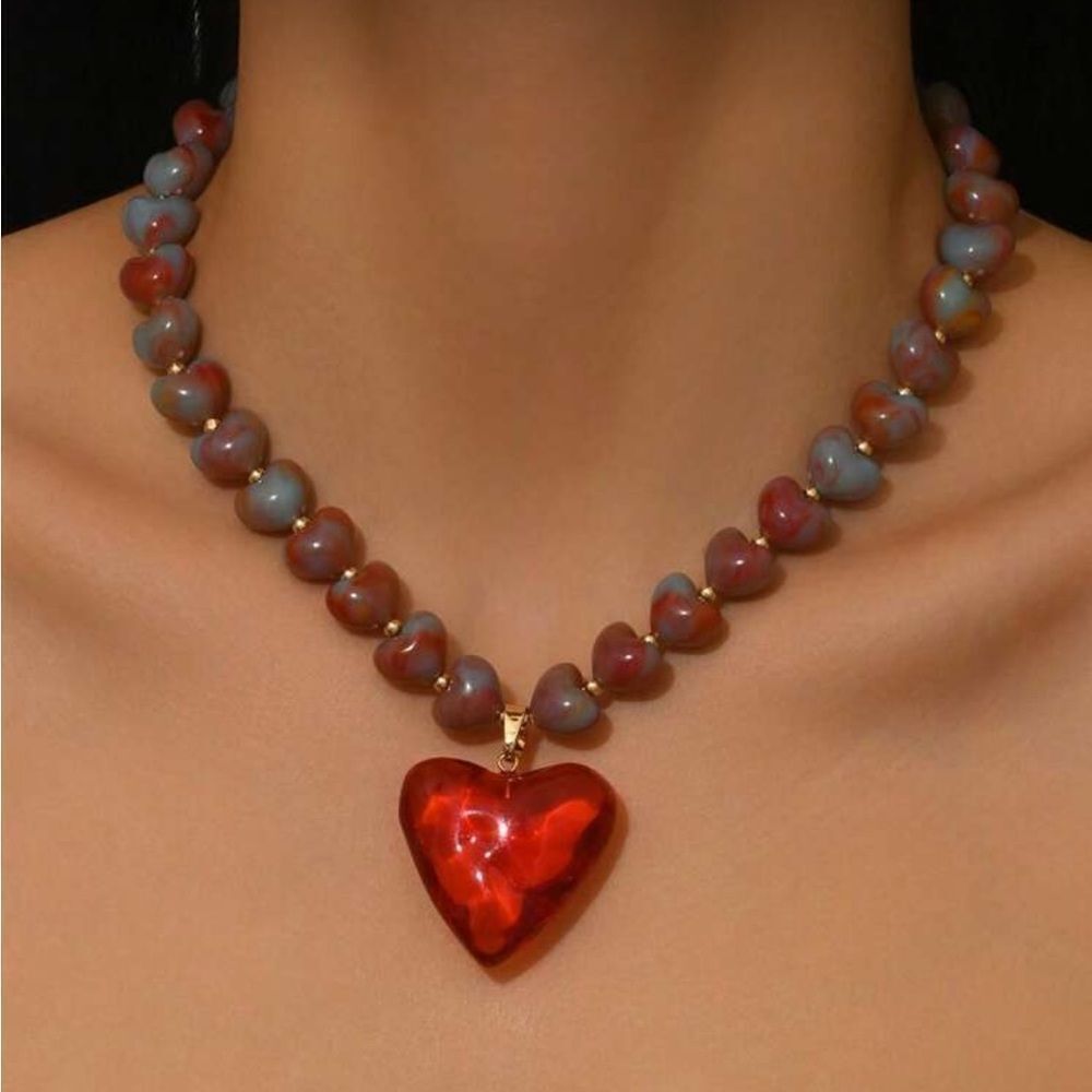 Boho Heart Necklace N1690